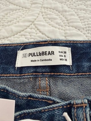 Falda vaquera Pull&Bear Talla M