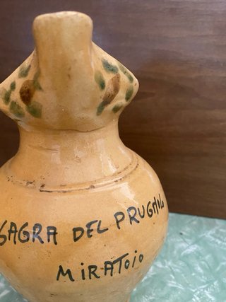 Coppia Brocche Terracotta Sagra del Prugnolo
