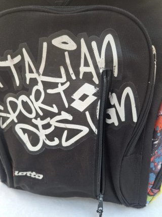 Mochila Escolar Lotto Graffiti