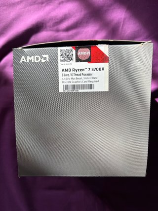 Disipador para AMD Ryzen 3700. No incluye CPU.
