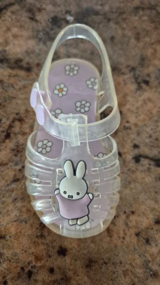 Cangrejera niña Miffy transparentes