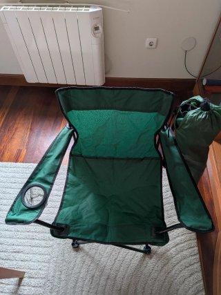Sillones de camping plegables