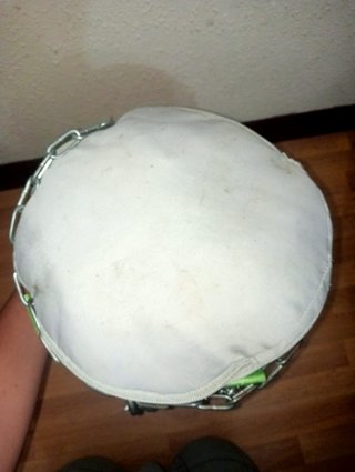 Saco de boxeo con cadena