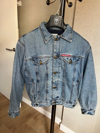 Chaqueta Vaquera Acolchada Vintage Blue King M