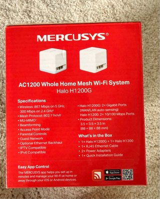 MERCUSYS AC1200 Whole Home Mesh Wi-Fi System