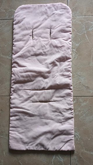 Saco silla Jane invierno + bolso + respaldo rosa