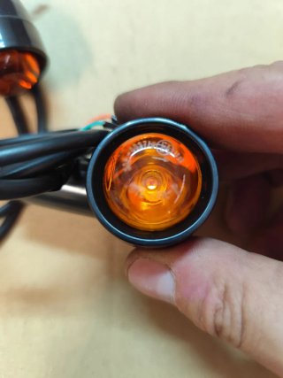 Intermitentes Moto Naranja