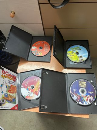 Lote Películas DVD Infantiles Animadas