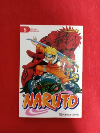 Manga número 8 de Naruto edición española