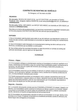 Peugeot Boxer L3H2 130CV - Renting 700€/mes