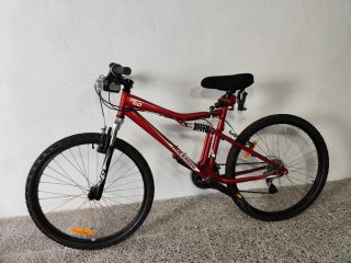 Bicicleta Rockrider RR 6.0 Roja
