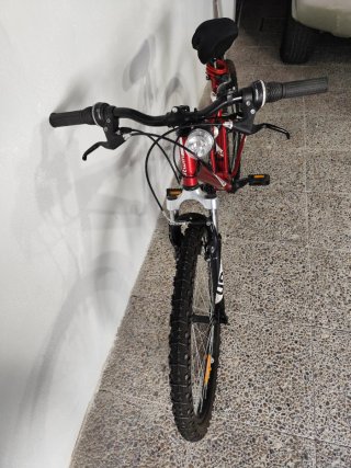 Bicicleta Rockrider RR 6.0 Roja