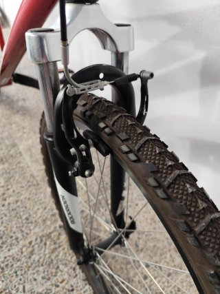 Bicicleta Rockrider RR 6.0 Roja