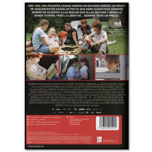 FOXFIRE (Drama, Pandillas Callejeras)