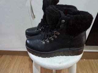 Botines negros talla 36