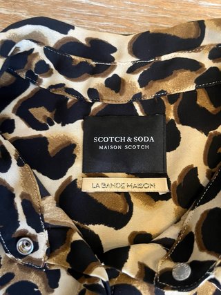 Blusa Scoth&Soda Estampado Animal
