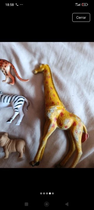 Lote de muñecos de animales