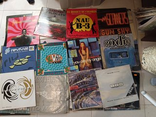 Lote Portadas Vinilos Originales Dance/Pop