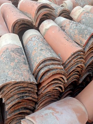 Tejas Cerámicas Estilo Árabe 3250 unidades a 0,25€