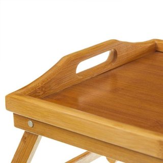 Bandeja de cama con patas plegables en Drumwood, 5