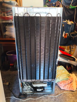 Frigorífico panelable IKEA AVKYLD 122cm como nuevo