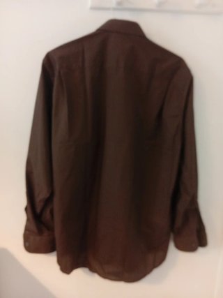 Camisa ORPELLA Caballero Marrón.