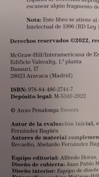 Libro economía 1⁰ Bachillerato, Mc Graw Hill
