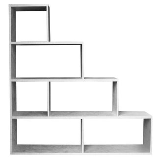 Librería Estante Escalera Simms Madera MDF 4 Estan