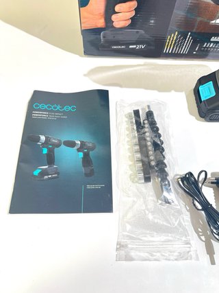 Cecotec Taladro Percutor 21V 2 Baterías