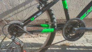 Bicicleta 24 Denbike Verde/Negra