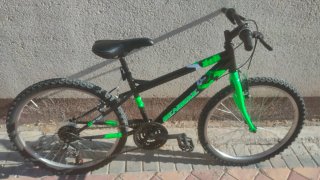 Bicicleta 24 Denbike Verde/Negra