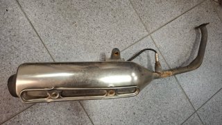 Escape honda pantheon 125 cc