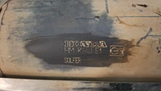 Escape honda pantheon 125 cc