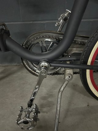 Bicicleta Clásica Restaurada Freno contra pedal.
