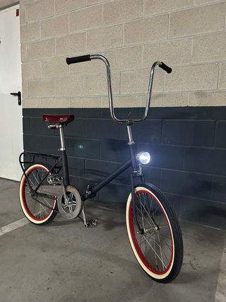 Bicicleta Clásica Restaurada Freno contra pedal.