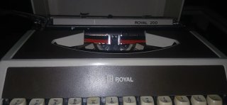 Máquina de escribir vintage