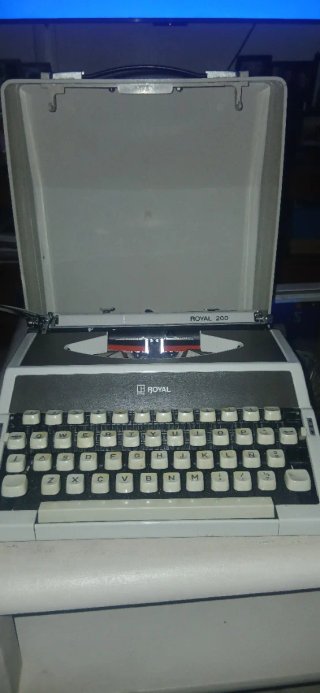 Máquina de escribir vintage