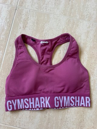 Gymshark sujetador deportivo rosa
