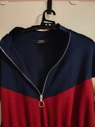 Vestido Bershka color block