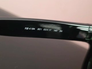 Lote Gafas Ray-Ban y Arnette Negras