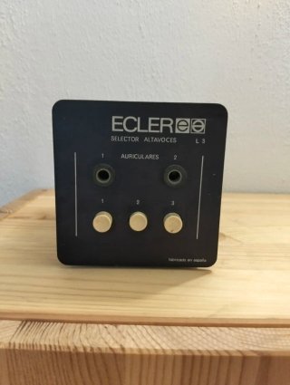 Selector Altavoces Ecler