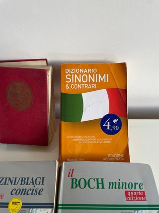 Lotto Dizionari e Vocabolari (Zanichelli, Inglese,