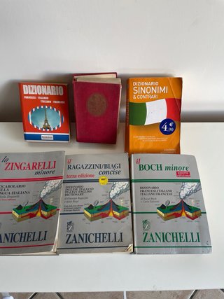 Lotto Dizionari e Vocabolari (Zanichelli, Inglese,