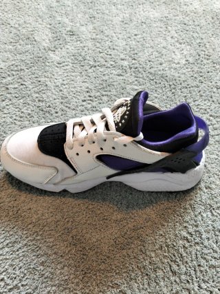 Nike Huarache Lila y Blanco Talla 39
