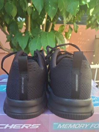 Zapatillas Skechers Mujer Negras Lite-Weight