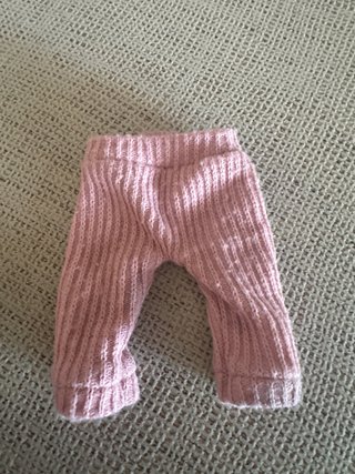 Pantalones de bebé de juguete rosa