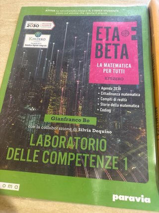 GianFranco Bo Etabeta. La matematica tome1 / Et...