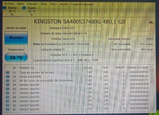 Disco SSD Kingston 480GB