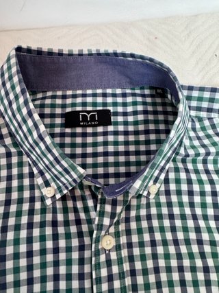 Lote 2 Camisas Manga Corta XXL Davo y Milano