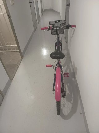 Bicicleta Btwin Niña Rosa y Azul